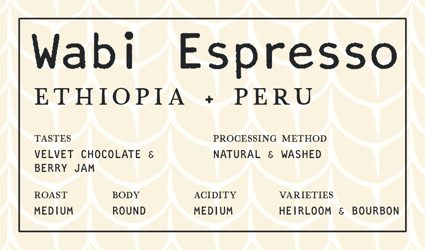 Wabi Espresso Blend