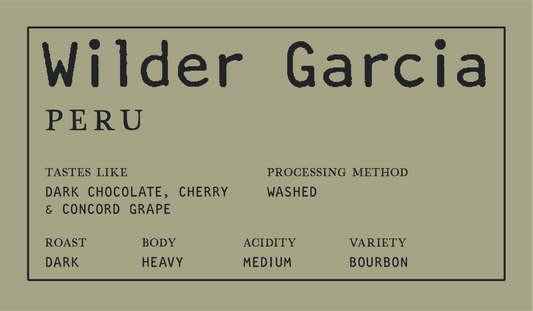 Peru Wilder Garcia Bourbon